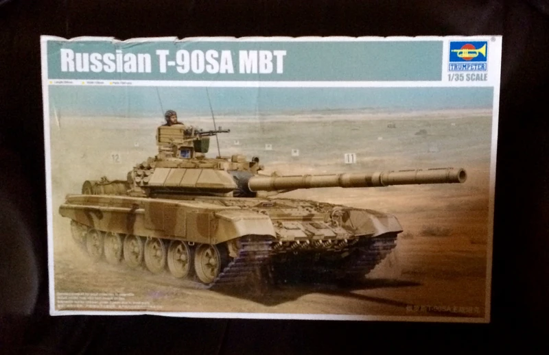 Trumpeter 1:35 T-90Sa Russian MBT Algerian Army Model Kit