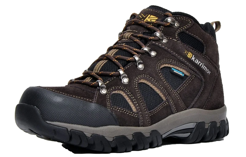 Karrimor Men's Bodmin Mid Iv Weathertite High Rise Hiking Boots, Dark Brown, 12 UK