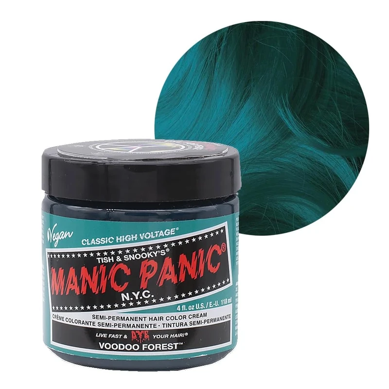 Manic Panic High Voltage® Classic Cream Formula Colour Hair Dye 118ml (Voodoo Forest™)