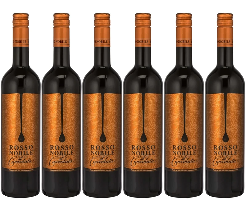 Rosso Nobile Al Cioccolata - Noble red wine with fine chocolate aromas (6 x 0,75L)