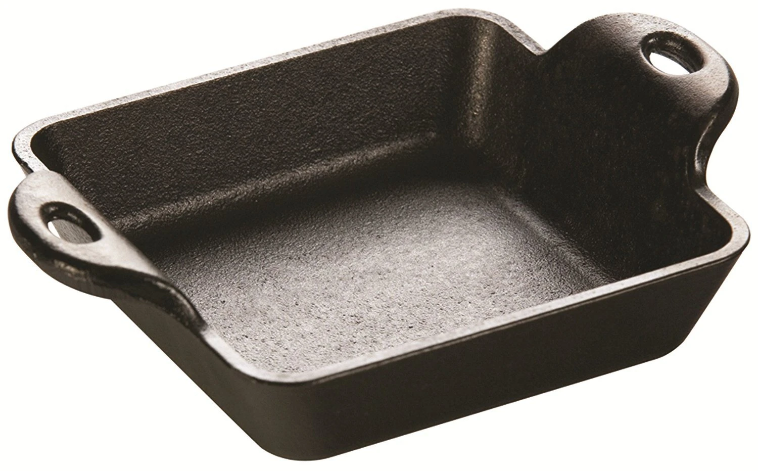 Lodge 0.30 litre / 10 ounce Heat-Treated Pre-Seasoned Cast Iron Square Mini Server