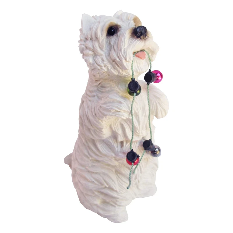 Sandicast Christmas Ornament, White,XSO22103