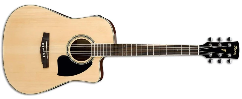 Ibanez Performance Series PF15ECE-NT - Full Size Electro-Acoustic Guitar - Natural High Gloss