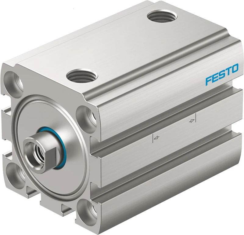 Festo ADN-25-15-I-P-A Compact Cylinder, M5 Connection, 0.6-10 bar Pressure