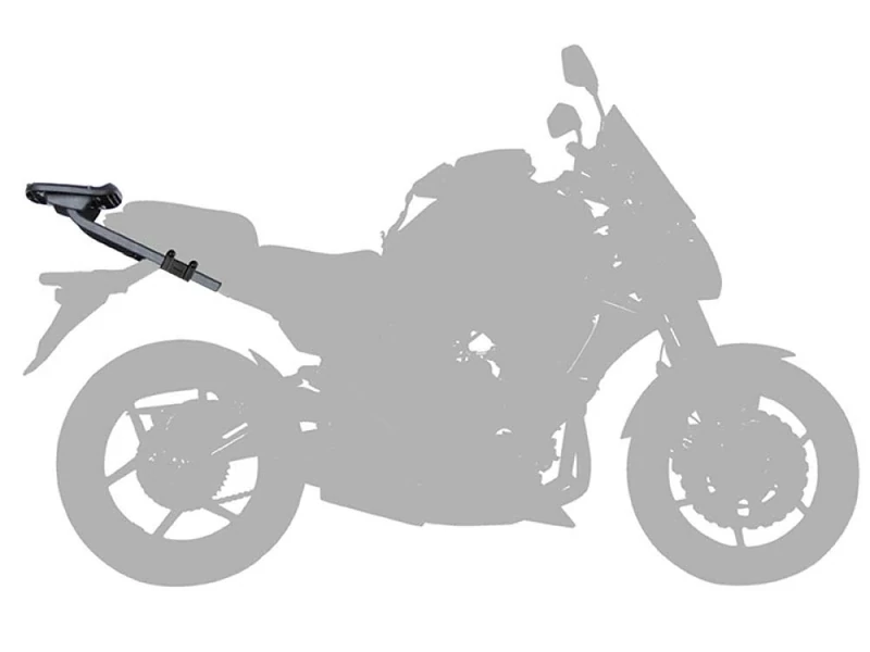 SHAD K0Z778ST Top Case Fitting Kit for Kawasaki Z 750-Z1000 2007-2010, Black