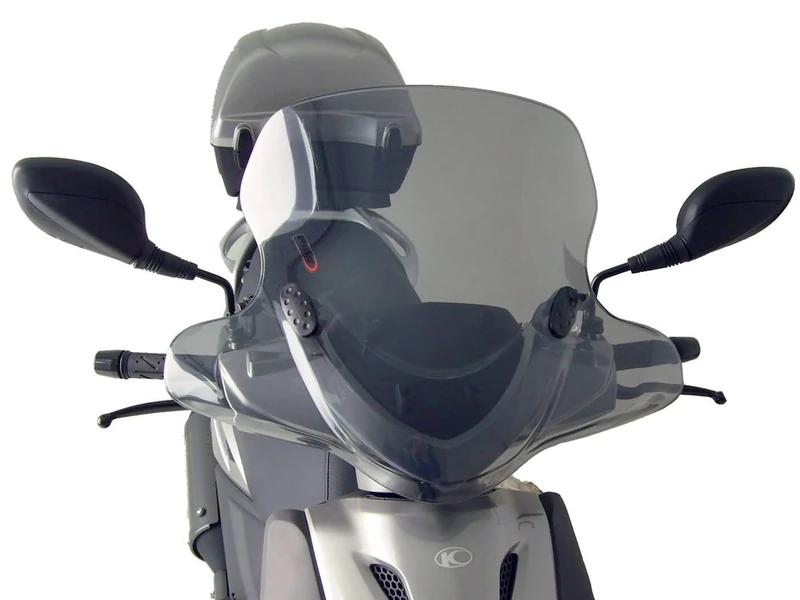 Puig 5025H City Touring scooter screen with enhanced protection against wind and demanding urban conditions, Smoke - Image 1