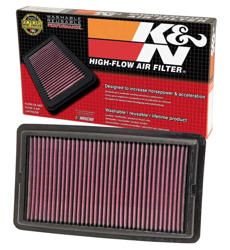 K&N Engine Air Filter: High Performance, Premium, Washable, Panel Filter: 2014-2015 (MDX), 33-5013