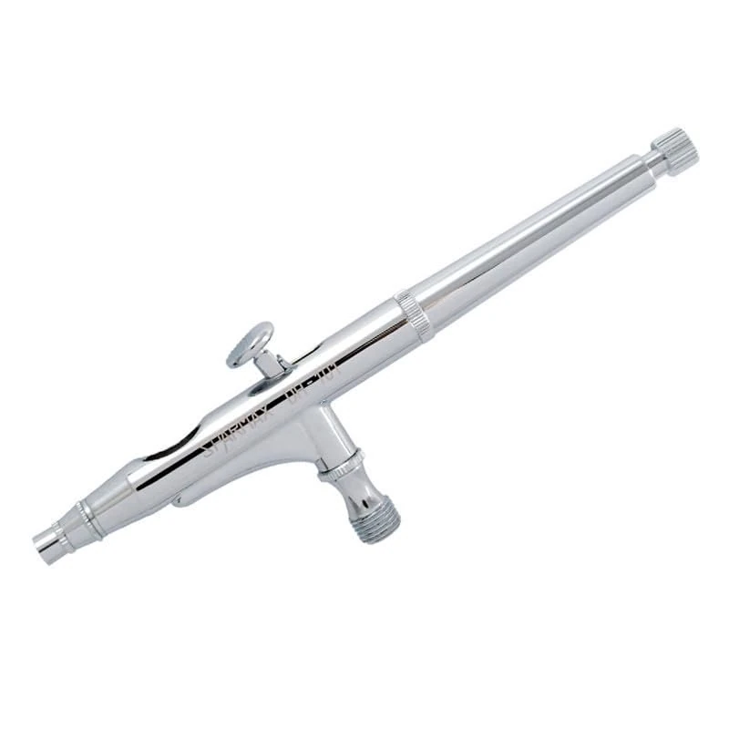 SPARMAX Dual Action Gravity Airbrush, Other Material, Chrome, 0,25 mm