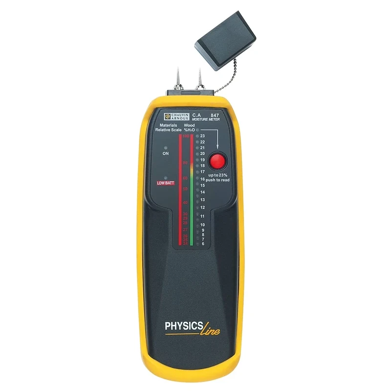 Chauvin Arnoux C.A 847 Material Moisture Meter Measuring Range Building Moisture (Range) 6 to 100% Me