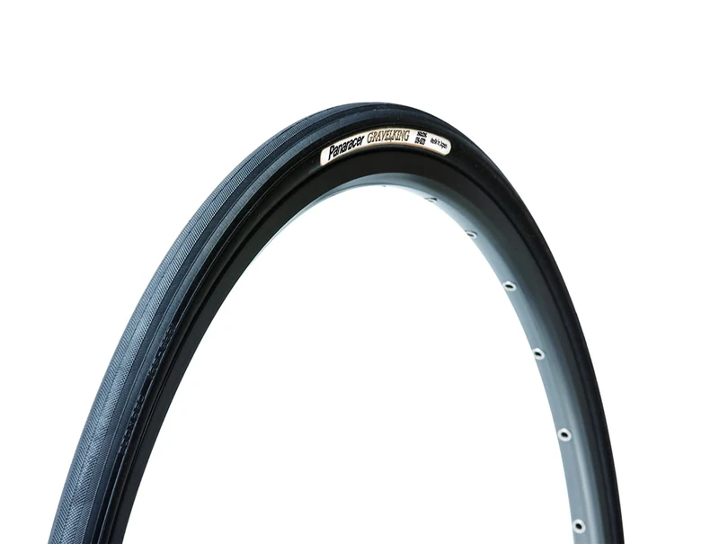 Panaracer GravelKing Slick Folding Tyre : Black, 700 x 23c