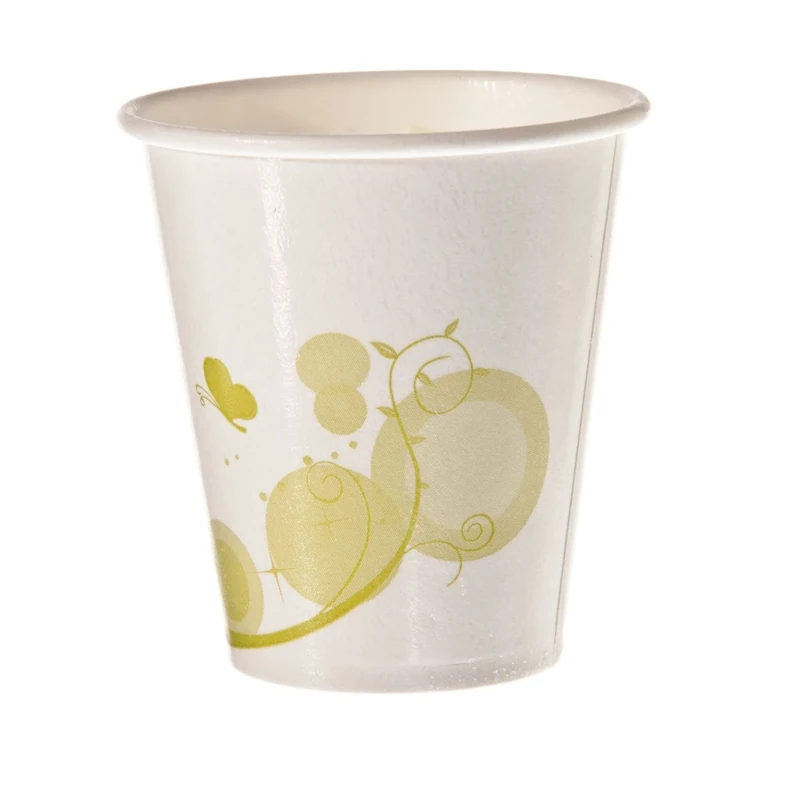 Medline NON05005 Disposable Cold Paper Drinking Cup, Jazz Print, 5 oz (Pack of 3000) - Image 1