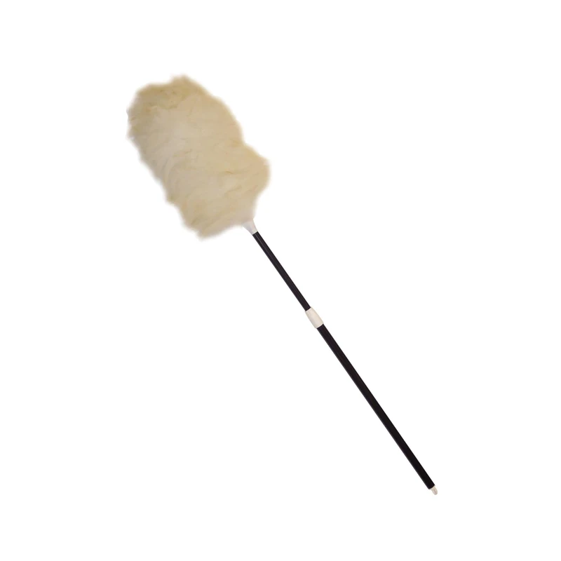 Rubbermaid Commercial Products FG9C04000000 Lambs wool Duster with Telescoping Plastic Handle (Pack of 6)