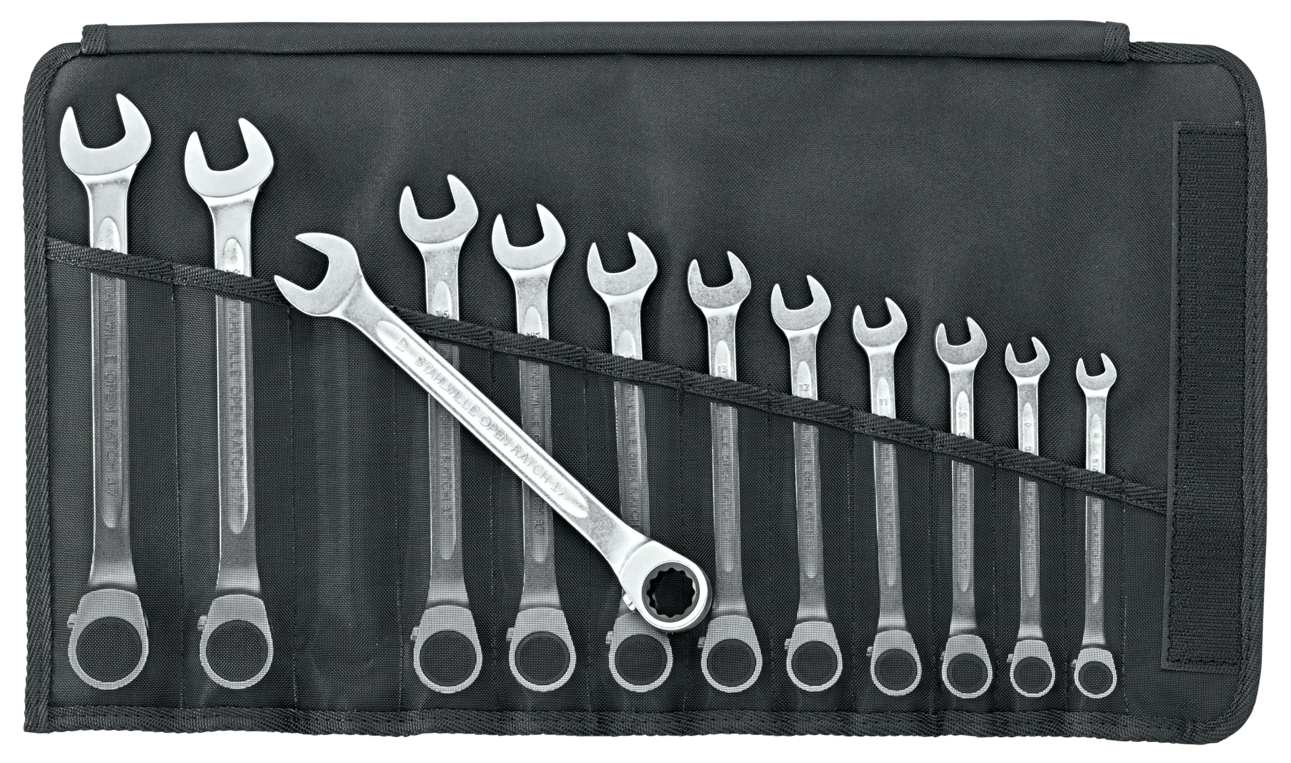 Stahlwille JUEGO LLAVES DE CARRACA DE Boca FIJA Y Boca EN EST - 17/12