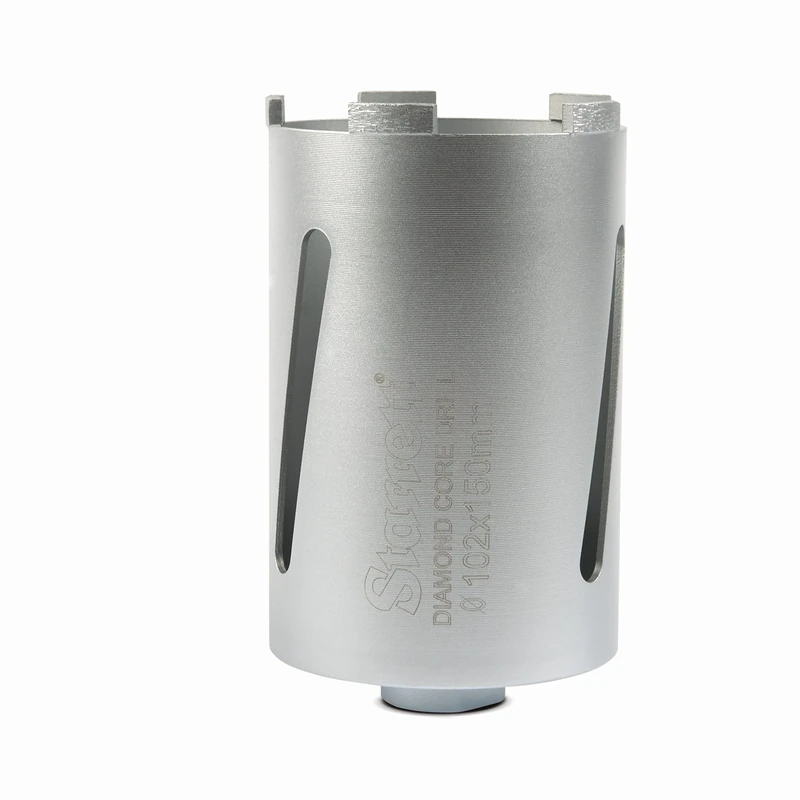 Starrett BMC102 Brick and Masonry Diamond Core Drill, Grey