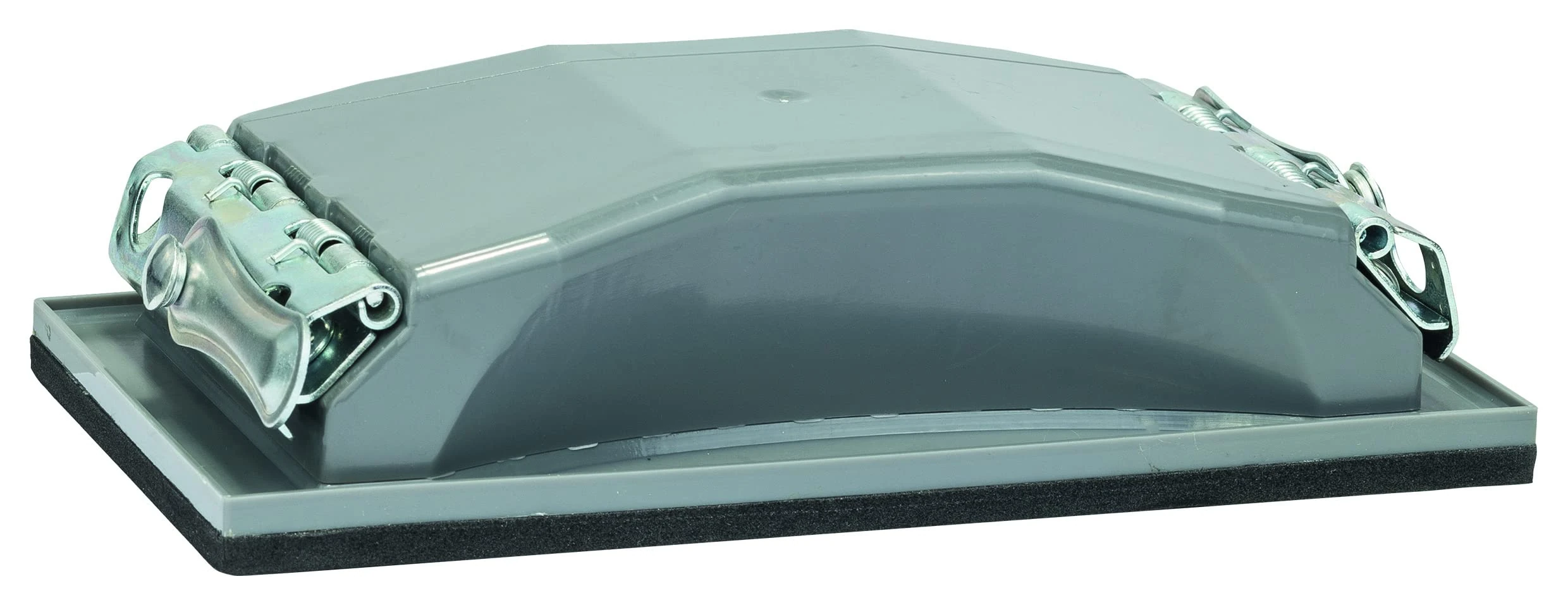 Bosch Professional 1x Hand Sanding Block (with Clamps, Plastic, 160 x 85 mm, Accessories for Hand Sanding), Black