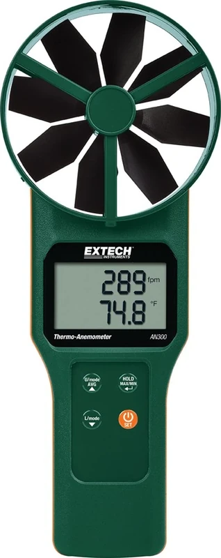 Extech AN300 Large Vane Thermo Anemometer