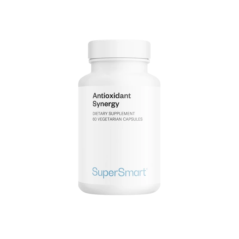 Supersmart - AntiOxidant Synergy - with Tumeric Curcumin & Alpha Lipoic Acid - Powerful & Anti Aging - Immune System Stimulant | Non-GMO & Gluten Free - 60 Vegetarian Capsules