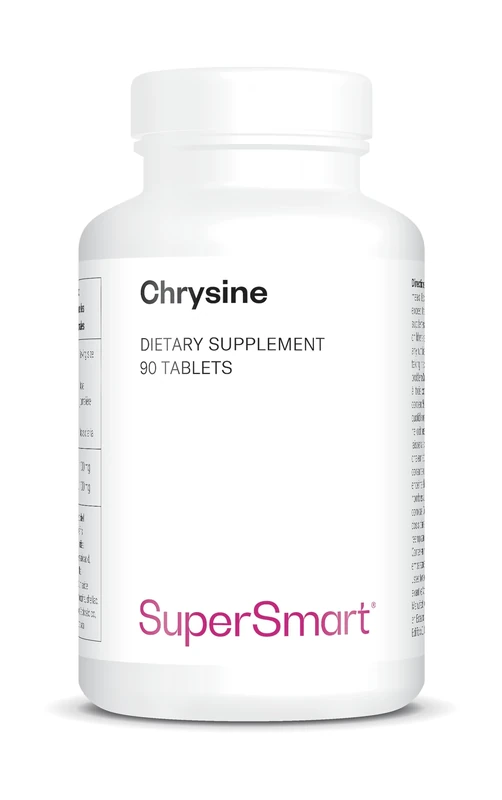 Chrysin – Natural Supplement to Support Testosterone in Men – Passionflower Extract – 90 Tablets – SuperSmart