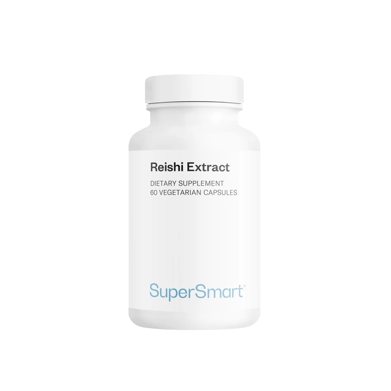 Reishi Extract - Supports Immune Defences and Fights Oxidative Stress - Standardised to 20% Polysaccharides and 6% Triterpenes - Vegan - SuperSmart - Image 1
