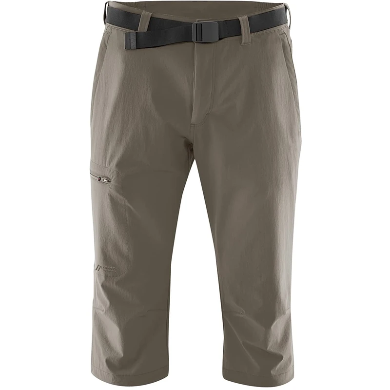 maier sports Huang, Men's Short Hiking Trousers, Water-Repellent Bermuda Shorts for Trekking and Hiking, PFC-Free, mSTRETCH pro 4 & dryprotec Teak
