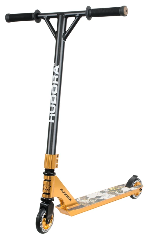 Hudora Unisex Child XR-25 Stunt Scooter - Gold, One Size
