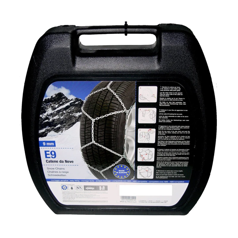 König E9 045 Snow Chains, 2 pieces