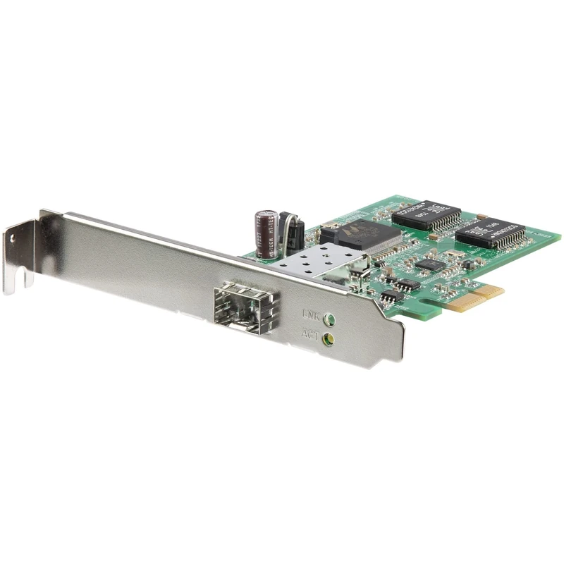 StarTech.com PCI Express Gigabit Ethernet Fiber Network Card w/ Open SFP - PCIe GbE SFP Network Card Adapter NIC - Fiber Optic SFP Adapter (PEX1000SFP2), Gigabit Ethernet (1000 Mbps)