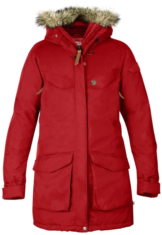 Fjällräven Nuuk Women's Down Jacket-Red 2014 anorak red Red Size:L