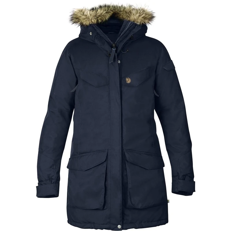Fjallraven Nuuk Parka W Sport Jacket - Dark Navy, XXS, Blue