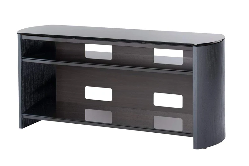 Alphason Finewoods TV Stand 1100 - Black Oak