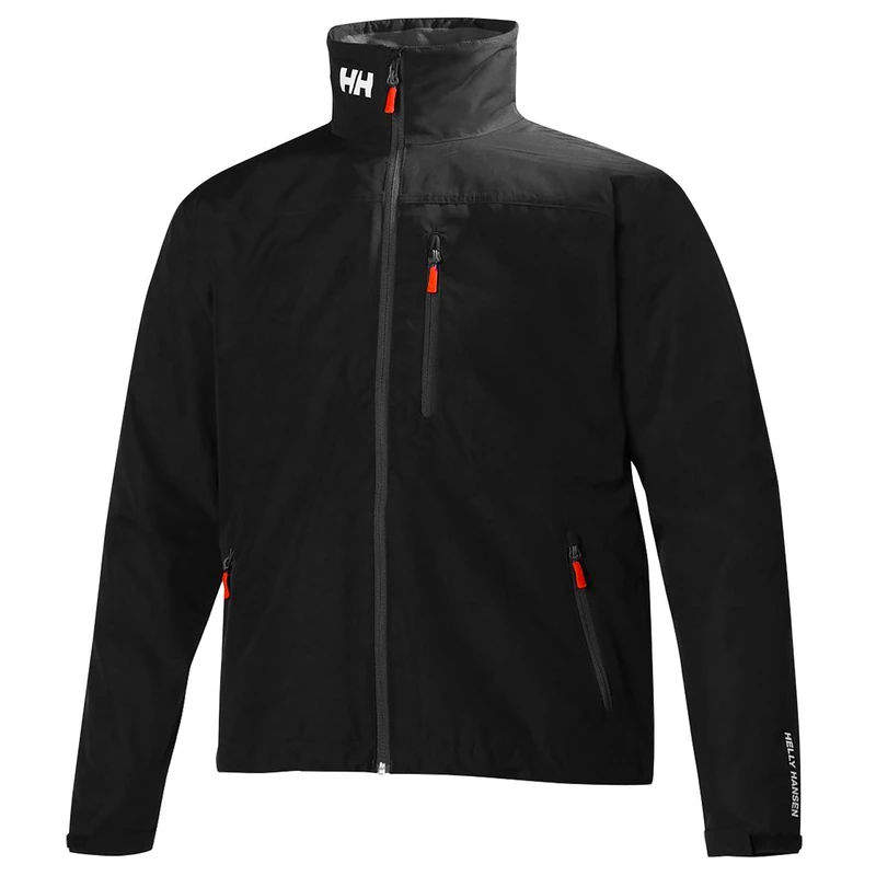 Helly Hansen Men's Crew Jacket, Black, 2XS