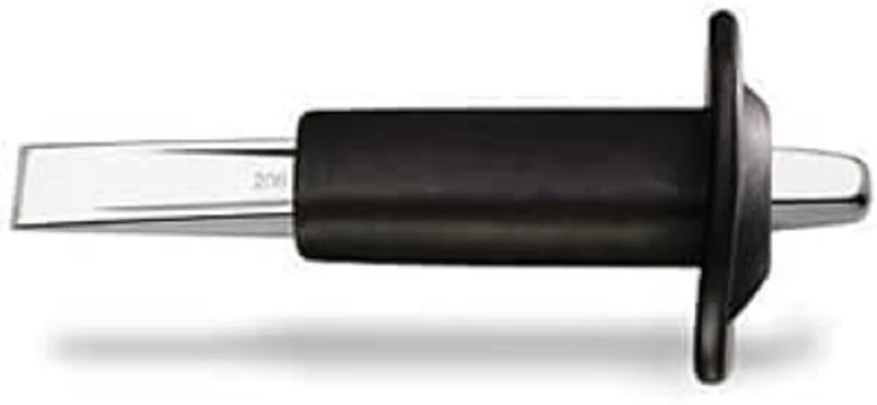 Beta 350016 Model 35 PM300 Flat Cold Chisel with Hand Guards, Ribbed Type, 34mm x 300mm