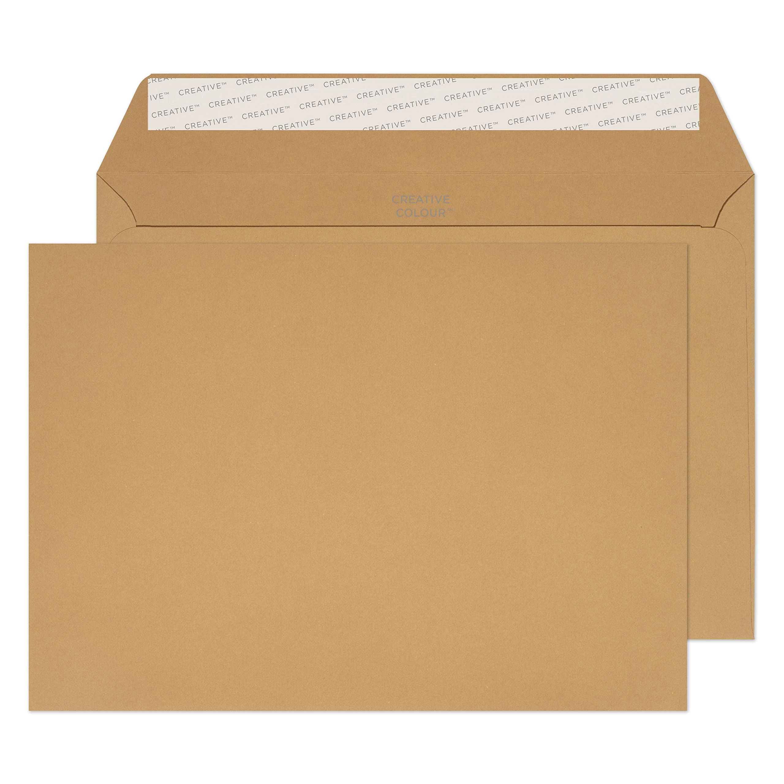 Blake Creative Colour C5 162 x 229 mm 120 gsm Peel & Seal Wallet Envelopes (45327) Biscuit Beige - Pack of 25