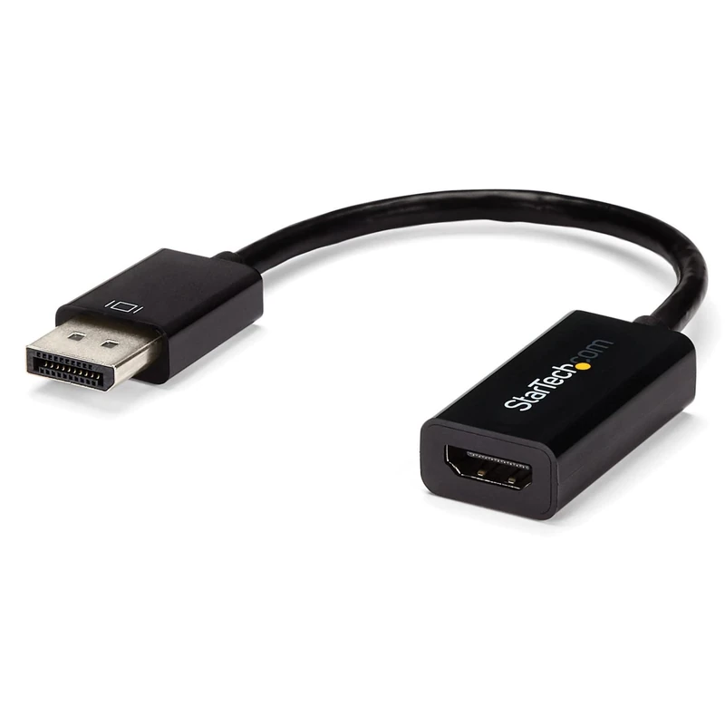 StarTech.com DisplayPort to HDMI 4K Audio / Video Converter – DisplayPort 1.2 to HDMI Active Adapter for DP-enabled Computers – 4K @ 30Hz