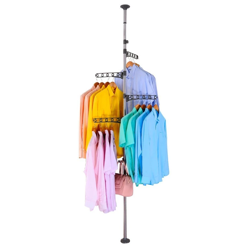 BAOYOUNI Stainless Steel Adjustable Clothes Drying Rack - Image 1
