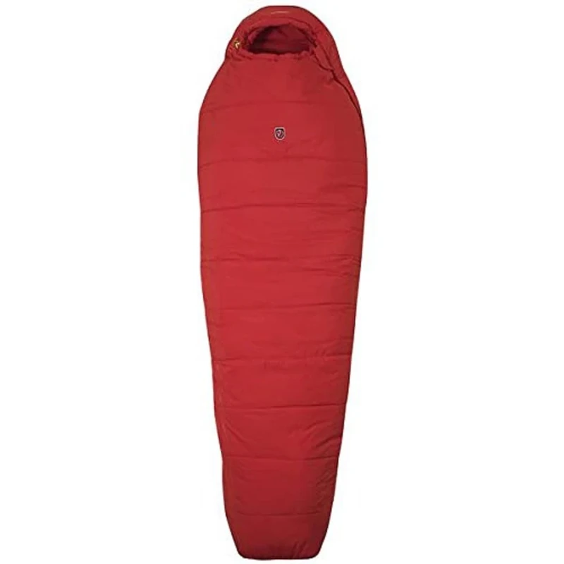 Fjällräven Unisex's Skule Three Seasons Reg Sleeping Bag, Red, 25 x 36 x 25 cm F62705-Red