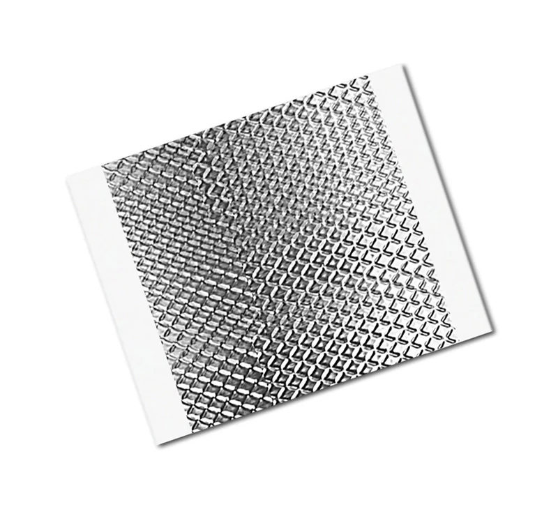 TapeCase 1345 4" x 4"-25 Silver Embossed Tin-Plated Copper Foil Tape-Converted from 3M, 0.083" Thick, 6" Length, 4" Width (Pack of 25)