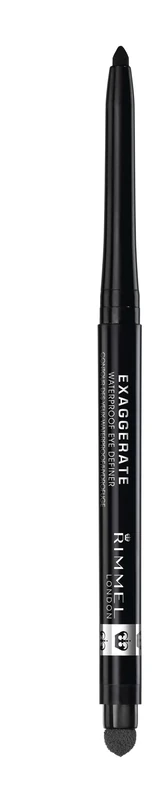 RIMMEL LONDON Exaggerate Waterproof Eye Definer - Blackest Black