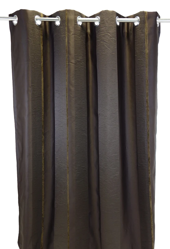 Urban Echo Curtain, Polyester, brown, 280 x 140 cm