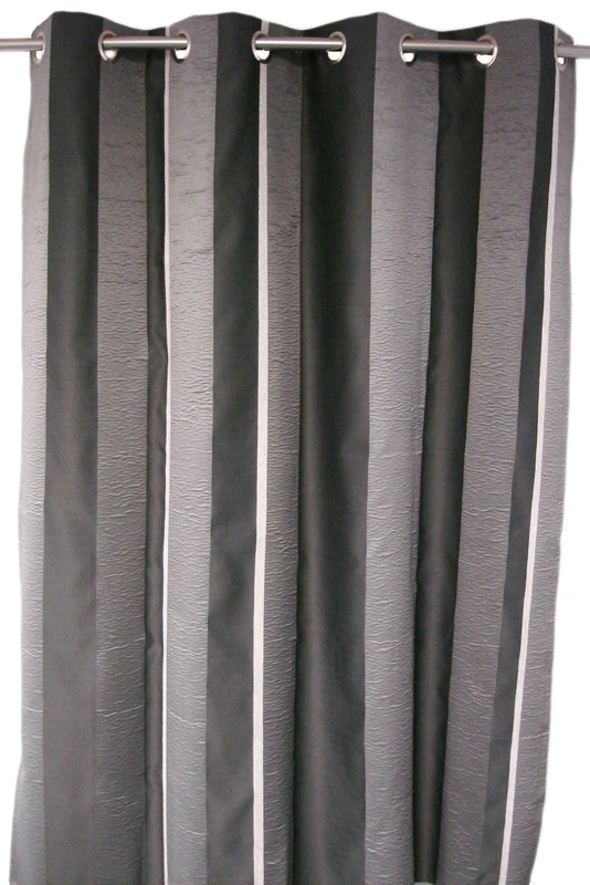 Urban Echo Curtain, Polyester, grey, 280 x 140 cm