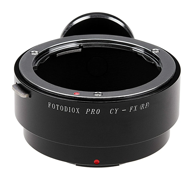 Fotodiox Pro Lens Mount Adapter Compatible with Contax/Yashica (CY) Lenses on Fujifilm X-Mount Cameras