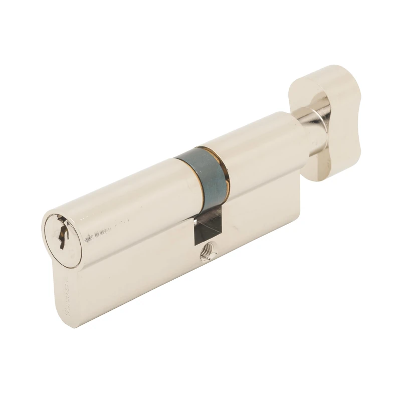 Sterling Locks ETN5050V Euro Profile Thumbturn Cylinder, Nickel, 50 x 50 mm