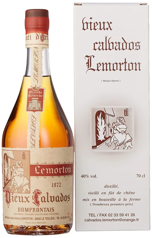 Calvados Domfrontais Lemorton 1972 Brandy 70 cl