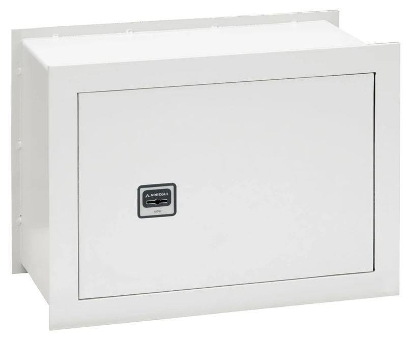 ARREGUI Ideal-5 271350 Wall Safe for Built-in Walling, Safe with Double Bit Security Lock, Double Bolt Locking, User-Friendly Safe with Key, Safe Wall Mounting, 30 x 41 x 20 cm