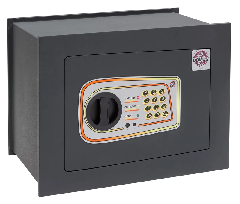 ARREGUI DL/3 Logica Combination Wall Mounted with Electronic, Double Bolt Lock, Easy Assembly, Hidden Safe, 28 x 38 x 20 cm, Gray