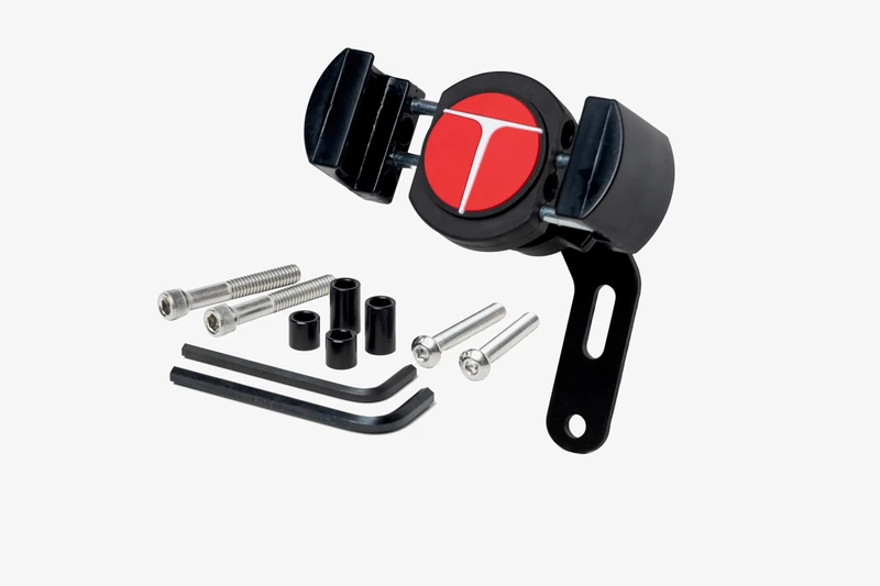 Universal Motorcycle Control Mount,Techmount 4-31001-B-TechGripper,The Most Dependable Holder for iPhone,GPS,Extra Strong and Reliable,Adjustable to Fit Most Bikes and ALL Harleys by Techmount