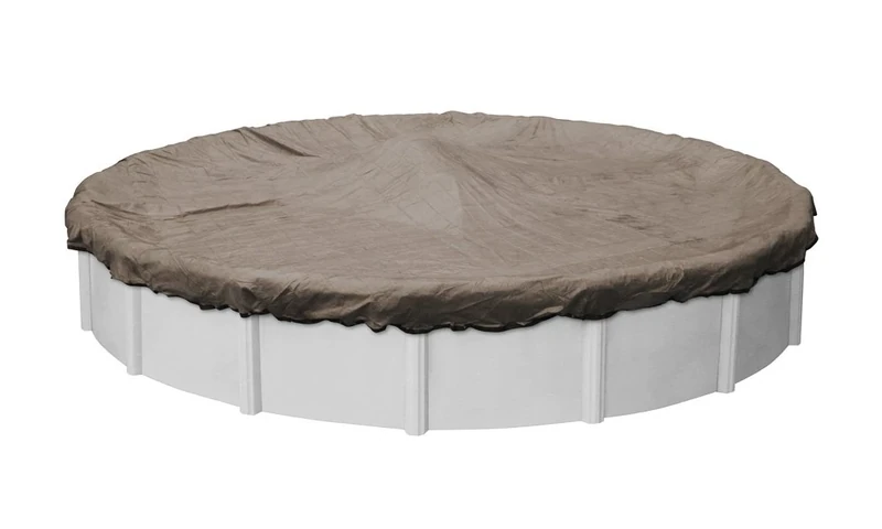 Robelle 4315-4 Premium Mesh XL Taupe Winter Cover for Round Above Ground Swimming Pools, 15'