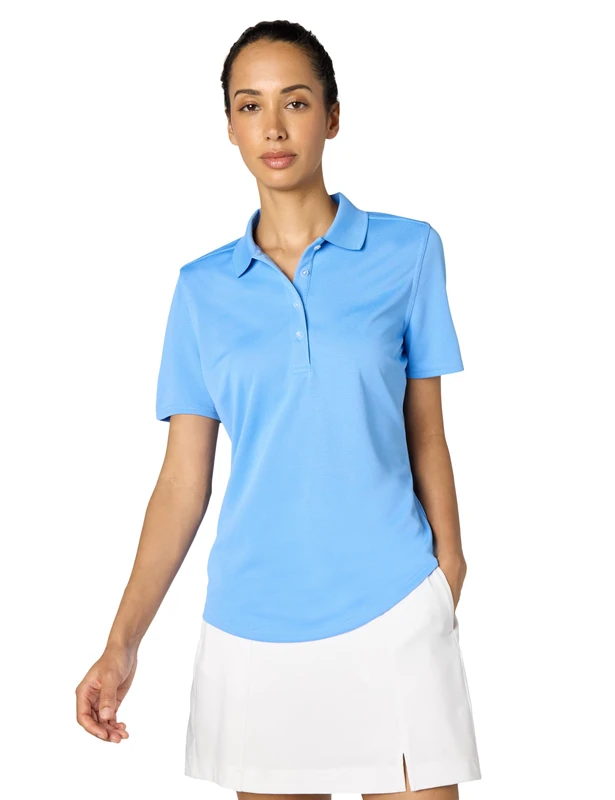 Callaway Women's Golf Short Sleeve Core Performance Polo Shirt, Provence, X-Large