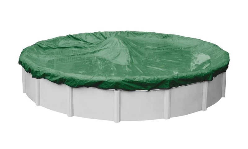 Robelle 5015-4 Pool Cover for Winter, Optimum, 15 ft Above Ground Pools