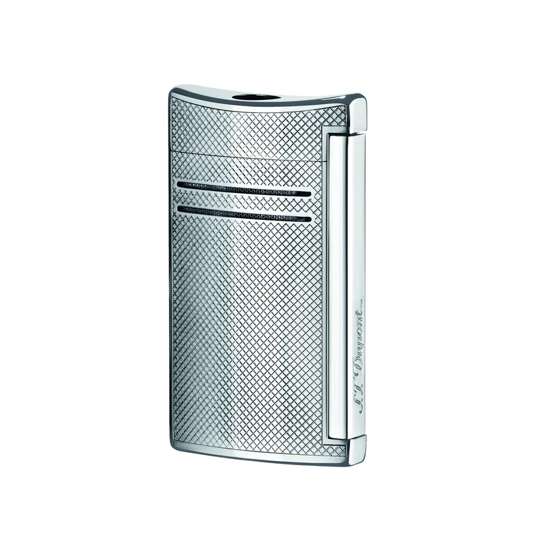S.T. Dupont Maxijet Lighter - Chrome Grid